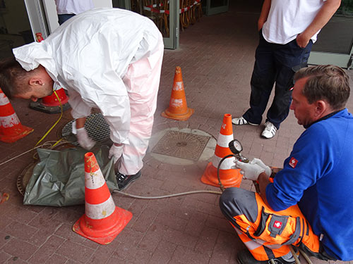 Experten im Einsatz